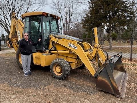 Donated John Deere 310G Backhoe