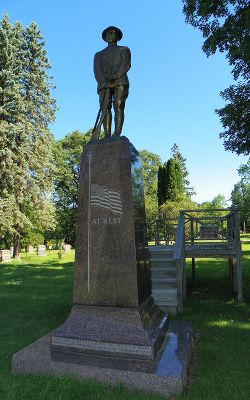 WW I Monument and Speaker's Stand