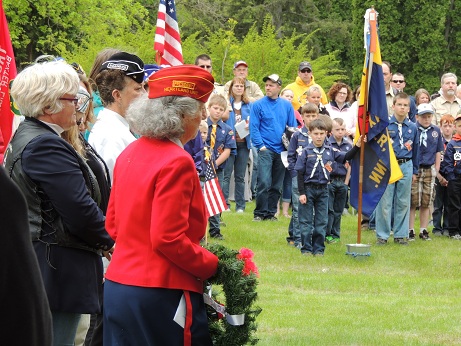 Ceremonial Wreath Laying