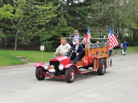 Mini Fire Truck in Parade