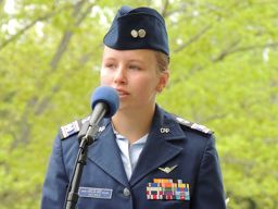 Civil Air Patrol Cadet 1st Lt. Jessica Holmes