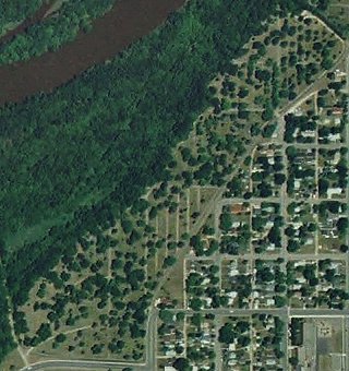 Aerial View of Evergreen Cemetery