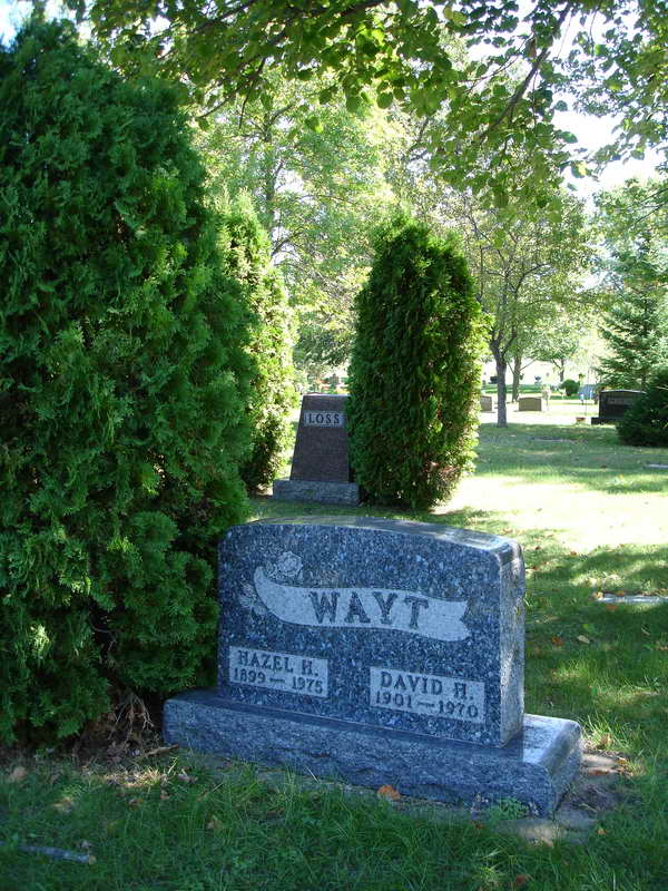 Evergreen Cemetery Wayt - Loss Gravestones