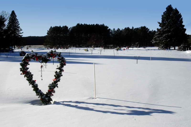 Memorial Gardens in Wintertime